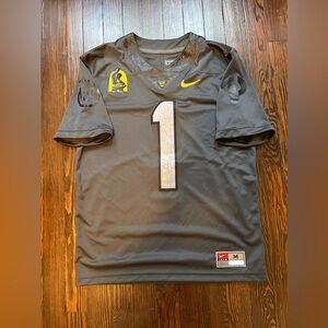 University of Pittsburgh Pitt Panthers Football Jersey Nike Limited Steel Medium